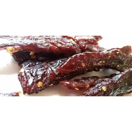 Jerky Hut Hot Sweet & Tender Golden Nuggets Jerky Hut Beef Jerky 1/2 Pound Bag Gluten Free