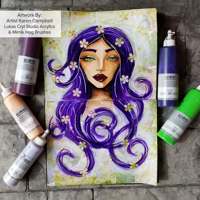 LUKAS Cryl Studio Acrylic Paint Set 6 x 75ml