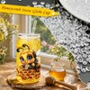 2 Pack 16 Oz Bee Themed Acrylic Snow Globe Tumbler