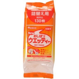 和光堂 おしぼりウエッティ 詰替用 130枚