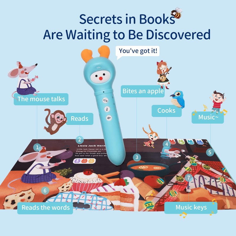 Alilo Early Educational Reading and Talking Pen - Fun Interactive
