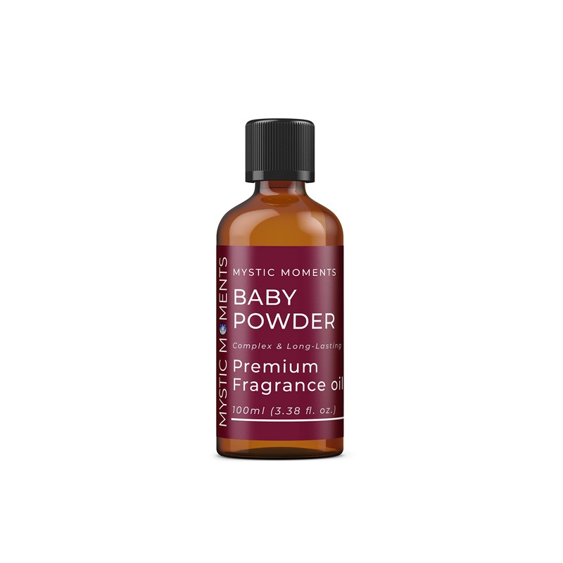 Mystic Moments Baby Puder Frisches Duftöl 100ml