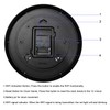 OCEST 12Inch Wi-Fi Wall Clock with Auto Sync Time &
