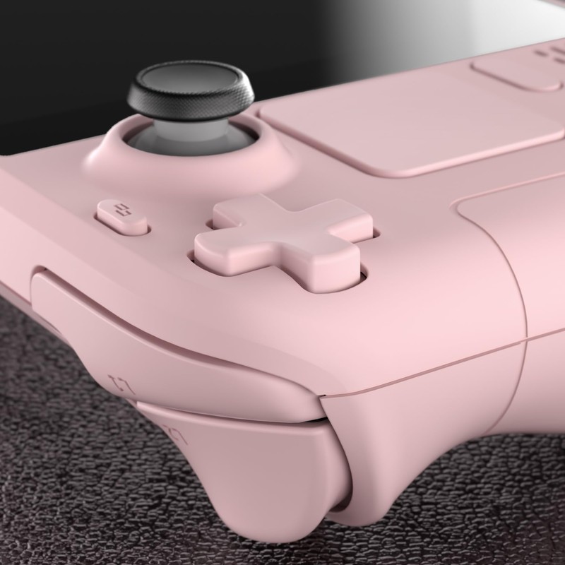 eXtremeRate Carcasa Compatible con Steam Deck LCD Accesorios Placa de