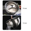 Drain Basket Stainless Steel Rice Sieve Thickened Vegetable Washing Drainer