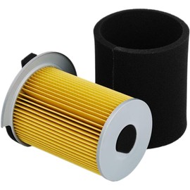 LSSOCH Air Filter with Pre Filter JF71445001 JF7-14450-01 J101445010 J10-14450-10 Compatible with Yamaha G1 2 Cycle 1978-1989 Gas Golf Cart G14 4 Cycle 1995-1996 J10-14417-00 JF7-14450-01
