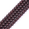 GEM-inside Garnet Gemstone Loose Beads 8mm Natural AAA Red Round