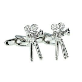 GTR Retro Movie Cameras Cufflinks (XAJ209)