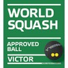 Victor Squash Ball – Red – Single Box