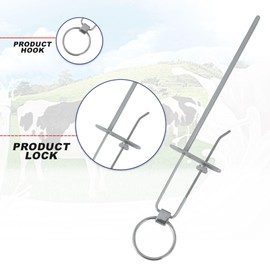 DrTail Teat Instruments for Dairy Cows | Enhances Milk Flow | Durable Brass & Stainless Steel Design | Professional Tool for Efficient Milking (Danish Slitter 7.5")
