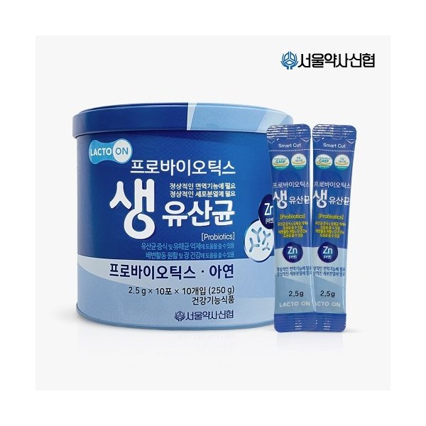 [Seoul Pharmacist Credit Union] Probiotics Live Lactobacillus 2.5g 100 packets, no options / [서울약사신협]프로바이오틱스 생유산균 2.5g 100포, 옵션없음