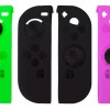 Veraly Fundas Protector Silicón Joy-con Switch Thumb Grips F Color