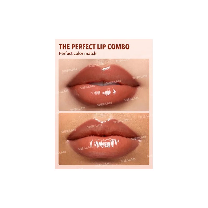 Sheglam Lip Rules Lápiz Y Gloss Labial - By The