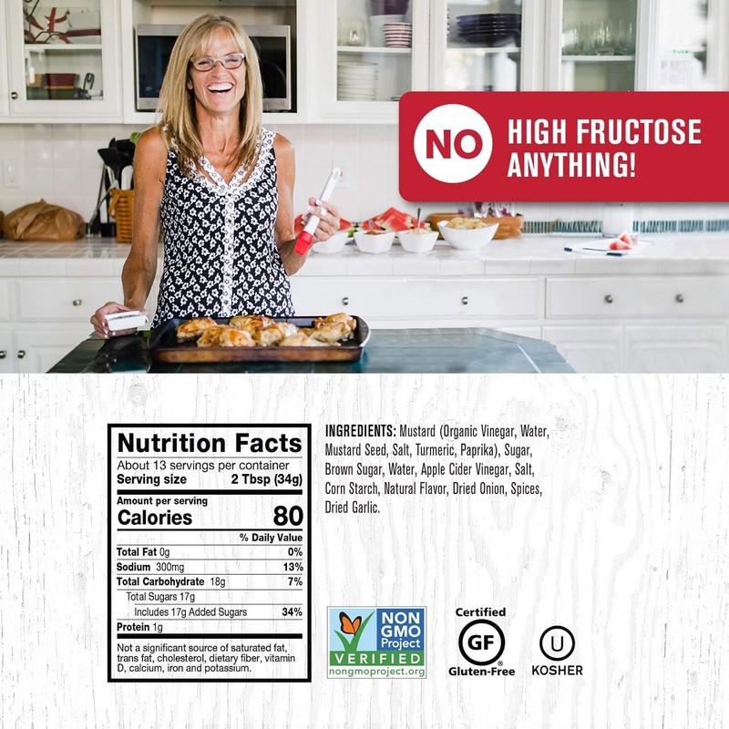 Rufus Teague - KC Gold BBQ Sauce - Premium Mustard