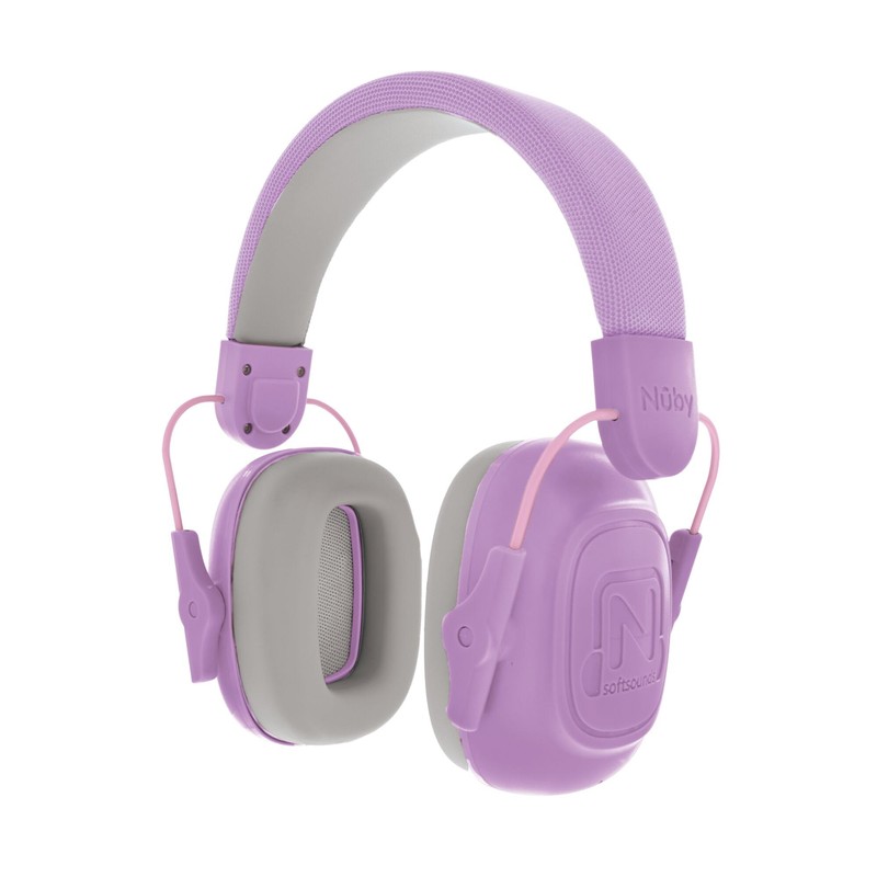 Nuby Soft Sounds Noise Canceling Earmuffs – Hearing Protection for
