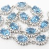 [You and Me Jewelry Box] SV Bracelet, Tanzanite, Blue Topaz,