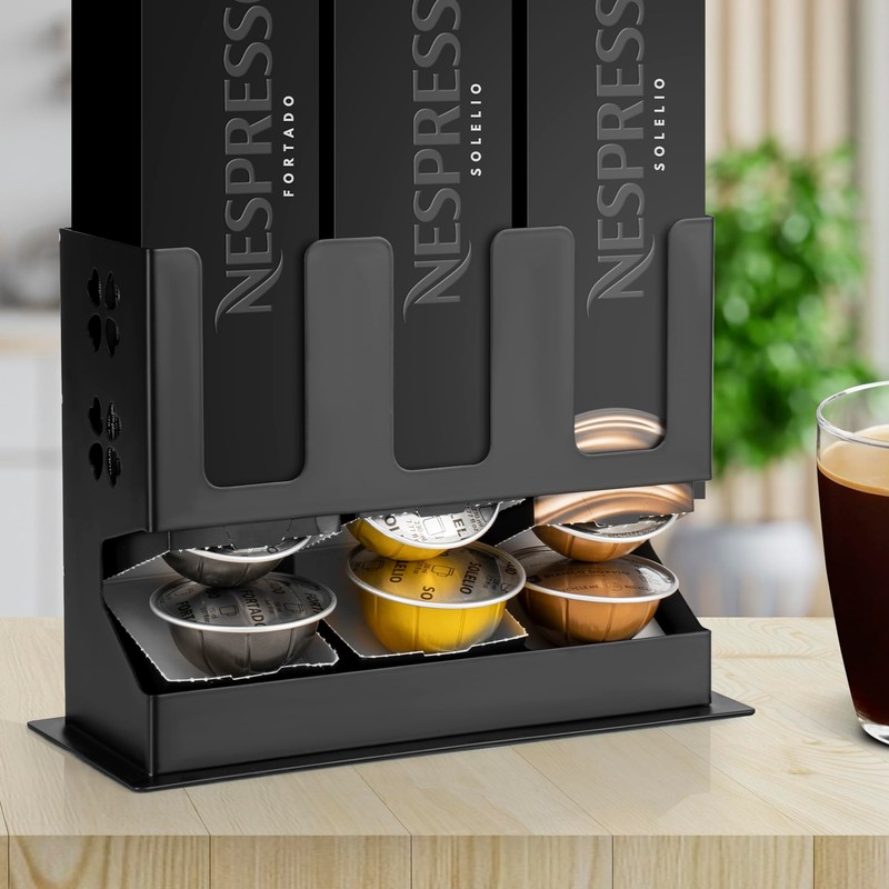 RECAPS Vertuoline Capsule Dispenser (3 Box Sleeve Holders)