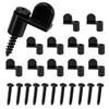 3/8 in Window Screen Clip with Screws, Storm Door Clips