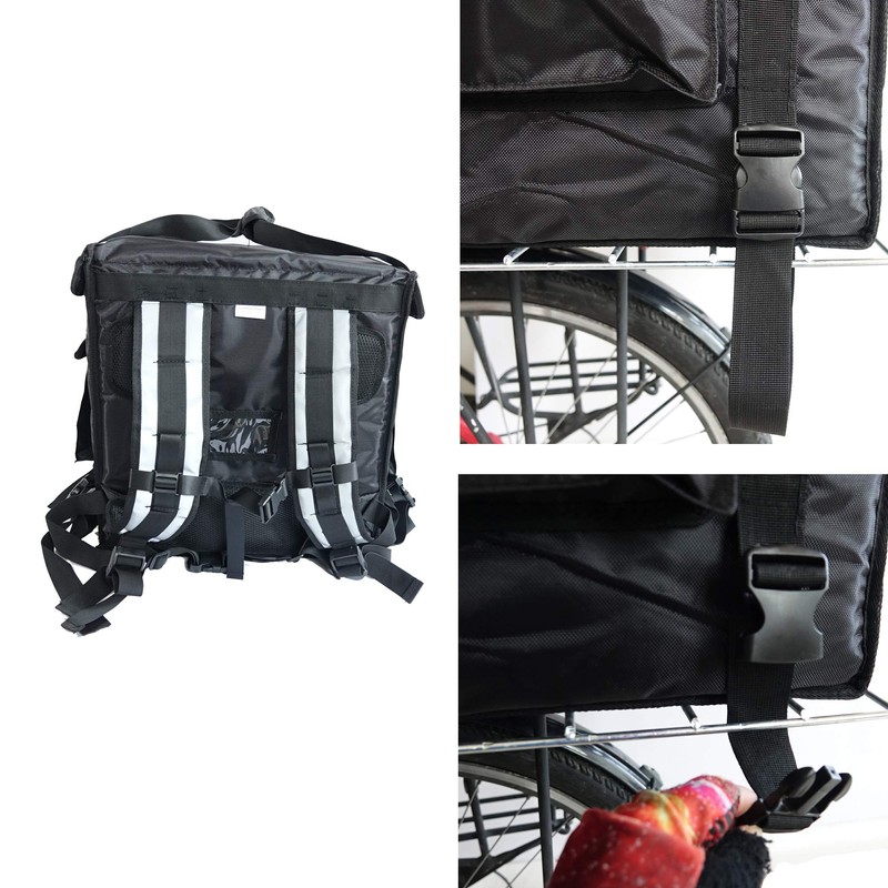 Packir PK-92V: Large Rigid Heavy Duty Food Delivery Box for