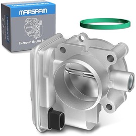 Marsram Electronic Throttle Body for Dodge Avenger Caliber Journey, Chrysler 200 Sebring, Jeep Compass Patriot, 1.8L 2.0L 2.4L Throttle Body Replacement OE Number: 4891735AC 4891735AD 977-025