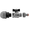 mdpe Compression Water Supply Pipe Fitting to Metal Butterfly Valve-Universal
