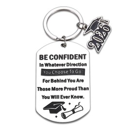 Graduation Gift for Him Her 2026 Senior 2026 Gifts for Girls Boys Class of 2026 Gifts Bulk College Graduation Keychain Senior Night Best Keychain for High School Daughter Son Nephew Niece Christmas
