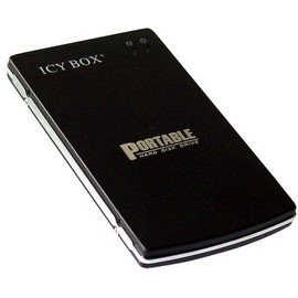 RaidSonic ICY IB-250STU-B External Hard Drive Enclosure USB 2.0 for 6.4 cm (2.5 Inch) Drives