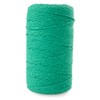 Craft County Decorative Wrapping Twine – Green Cotton (100M Tube)