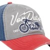 Von Dutch Unisex 100% Cotton Baseball Cap for Motorcycle Adjustable,