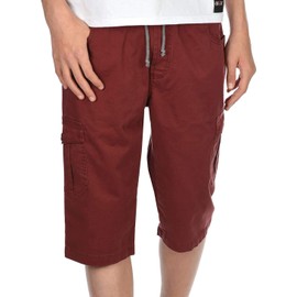 BEZLIT 30065 Boys' Cargo Shorts 3/4 Length, bordeaux