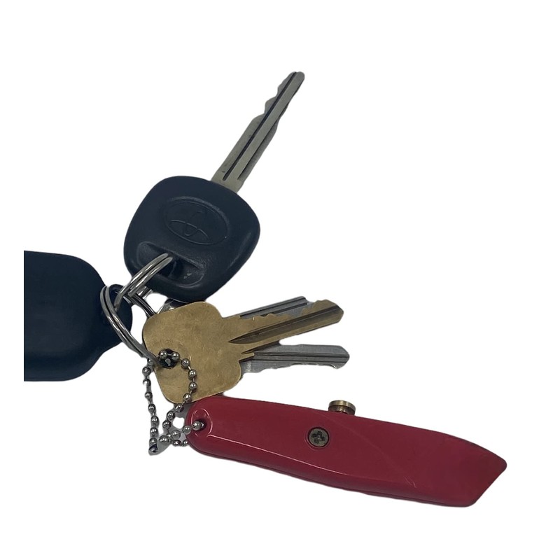 Mini Keychain Knife Box Opener for Keyring - 3 Inch