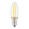 10Pcs E12 Long Filament Small LED Light Bulbs Dimmable Lamp
