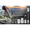 Oumers Bike Repair Tools, Multi-use Bike Crank Extractor + Bike