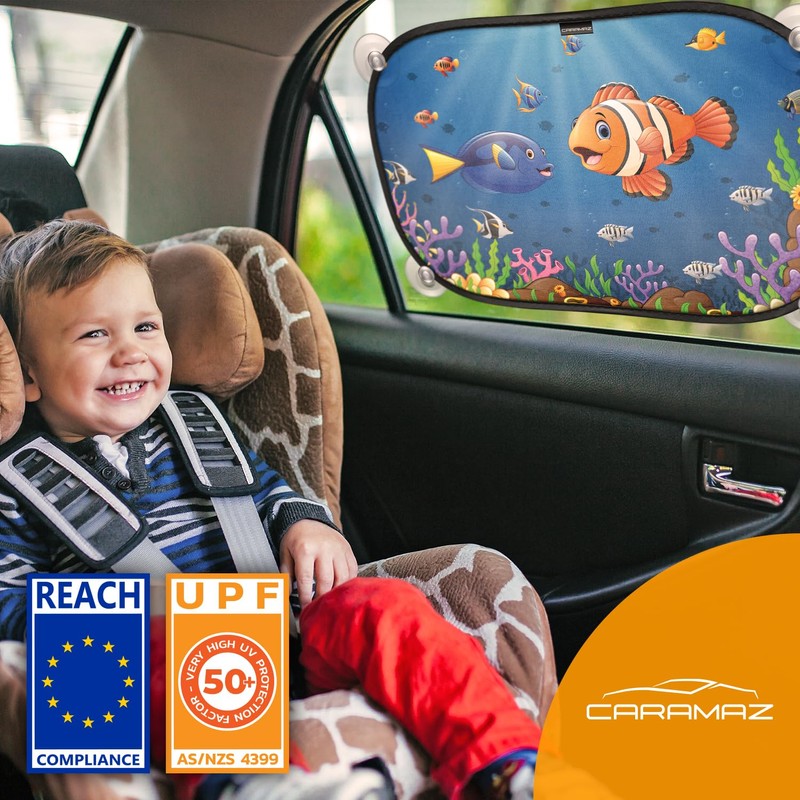 Car Window Shades for Baby with Certified UV Protection -