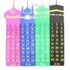 Ramadan Hanging Calendar Countdown Calendar Hanging Bag Wall Calendar Storage