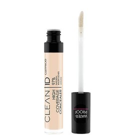Catrice Clean ID High Coverage Concealer, No. 005 Light Natural, Nude (5 ml)