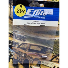 Blade EFLH2210 Motor with Pinion, Right MCX NewInPack USA Shipped