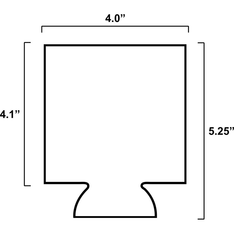 Bigfoot Funny Can Coolie Designs 4 Pack