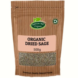 Organic Dried Sage 500g by Hatton Hill Organic