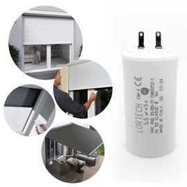 LORTECH Pack of 3 Roller Shutter Capacitors 5.5µF for Roller Shutters All Brands – Motor Torque 20 Nm – Made in Italy