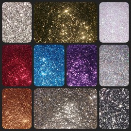 Copa-Glit Grout Glitter Effect Colourful Grout Additive Floor Wall Tile Effect (Edel Silver)