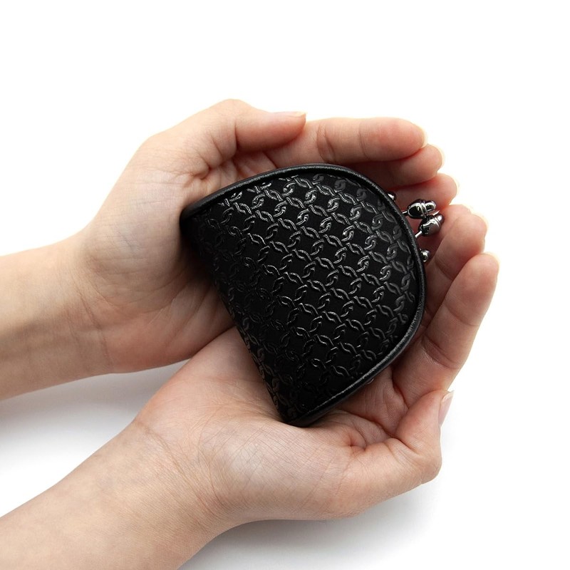Indenya Inden Coin Purse, Coin Case, Deer Leather, Lacquer, Crafts