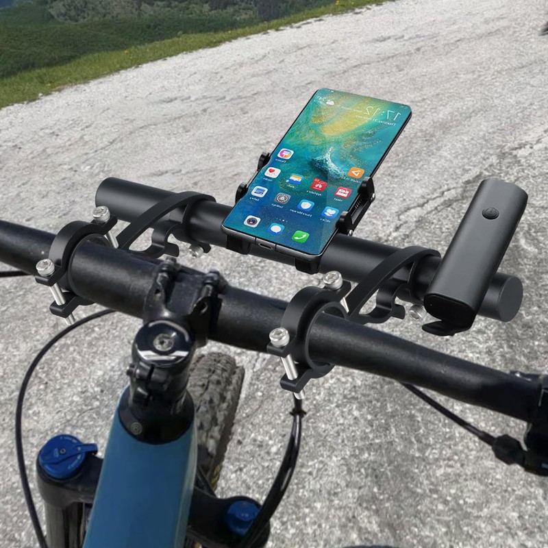 Luxvara Bicycle Handlebar Extension, Bicycle Handlebar Extension, Aluminium Handlebar Extension