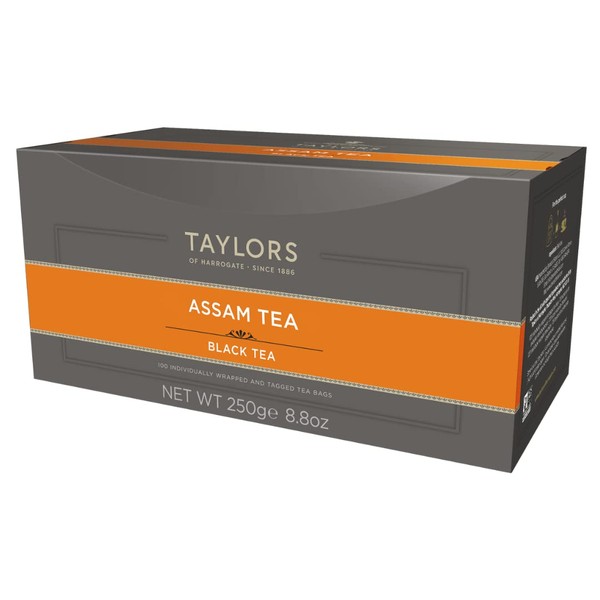 Taylors of Harrogate Assam, 100 Count (Pack of 1)