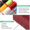 sourcing map 962 Yards Bonded Nylon Sewing Thread Size 630D/3