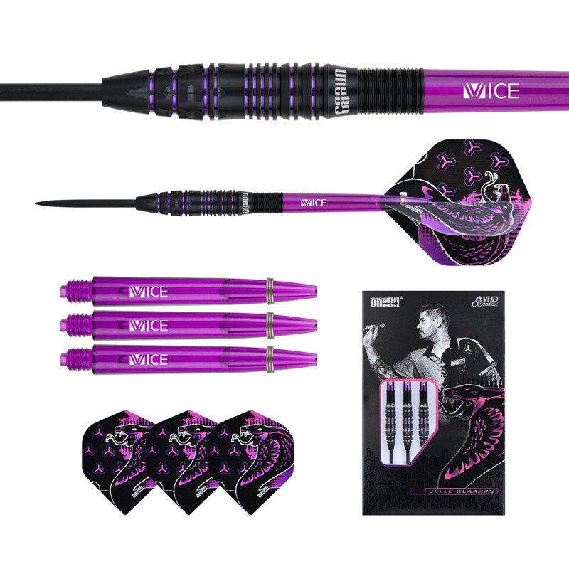 ONE80 Jelle Klaasen VHD 90% Steel Tip Darts