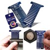 HexSizer Heavy Hex Nut, Bolt & Stud Gauge Tool &