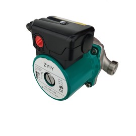 ZYIY 115V Stainless Steel 3-Speed Hot Water Pressure Booster Pump Recirculator for Home, Solar Heater/Faucet/Boiler/Shower
