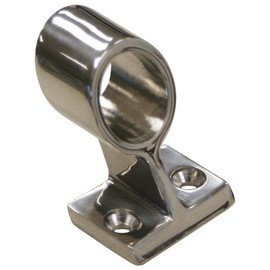 Railing Handrail Support for Round Tube Diameter 22 mm Stainless Steel V4A 1 Piece A4 AISI 316 Boat Railing AISI316 Bimini