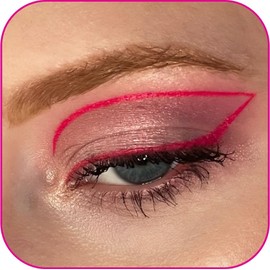 Provanity Cosmetics, Catfish Liquid Eyeliner, Smudge-Proof & Transfer Resistant, Waterproof, Clean, Vegan Formula - Mommy (Pink)